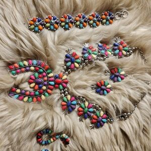 Faux squash blossom set